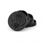 Preview: 1 Metall Grinder Pollinator 4 part ø 50mm Black Embossed Graffiti